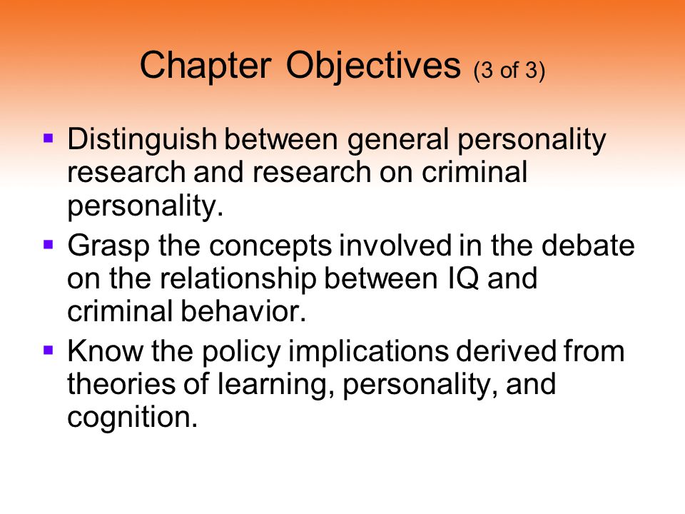 A Study of personality profile and criminal behavior in substance abusers